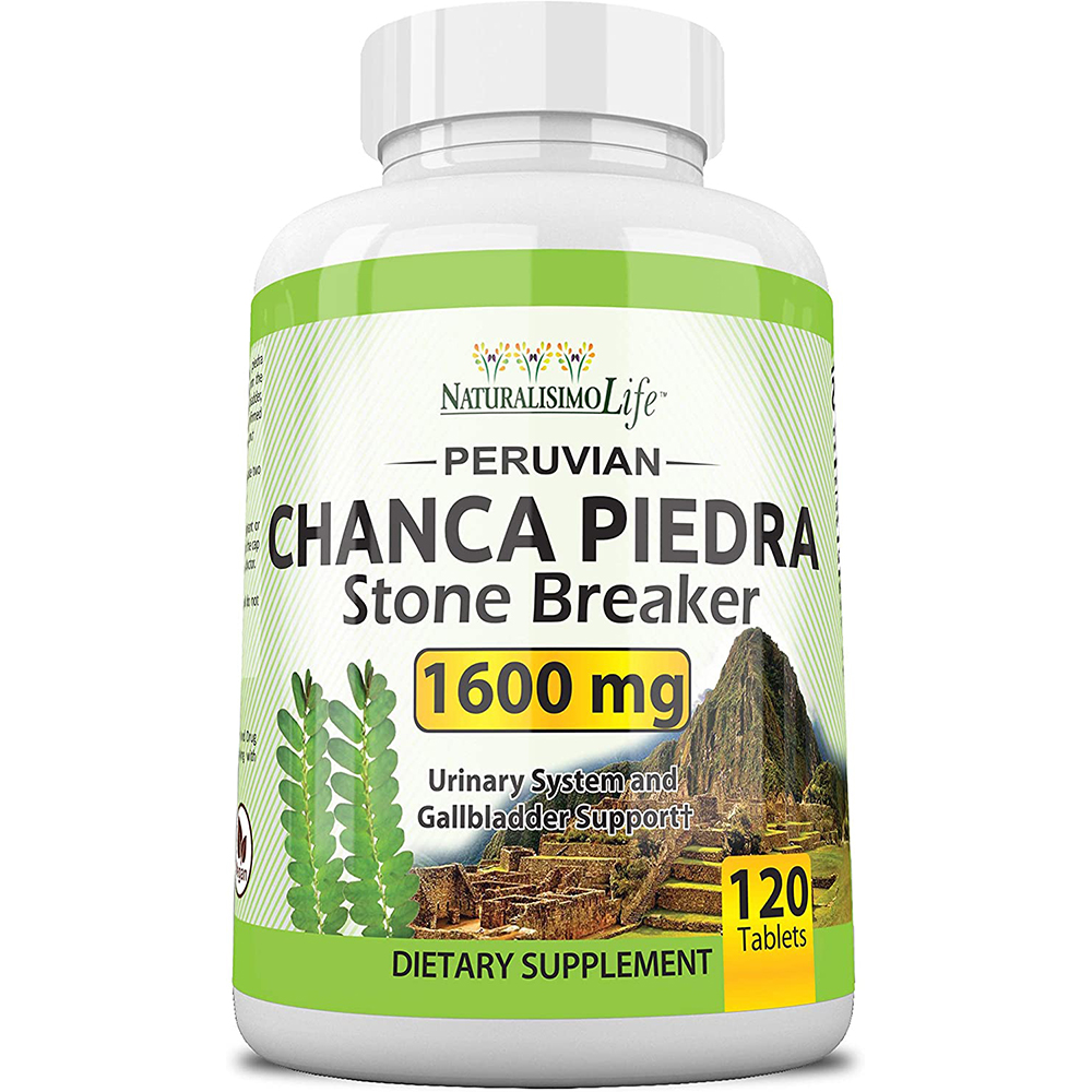 Chanca Piedra 1600 mg 120 viên – Thực Phẩm Chức Năng Hổ Trợ Điều Trị Sỏi Thận Sỏi Túi Mật