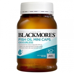 Blackmores Viên Uống Dầu Cá Không Mùi Viên Nhỏ Odourless Fish Oil 1000 Mini Capsules