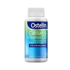 Ostelin Viên Nén Bổ Sung Canxi Calcium & Vitamin D 3 130 Viên