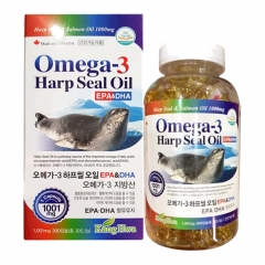 Omega 3 Harp Seal Oil 300 viên - Viên uống hỗ trợ cải thiện sức khoẻ tim mạch