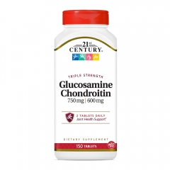 Viên uống hỗ trợ xương khớp 21st Century Glucosamine & Chondroitin.