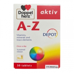 Doppelherz Aktiv A-Z Depot 30 viên - Viên uống bổ sung Vitamin tổng hợp