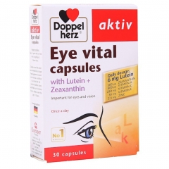 Doppelherz Eye Vital 30 viên - Giảm mờ mắt mỏi mắt khô mắt