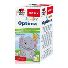 Doppelherz Kinder Optima 100mL - Siro bổ sung vitamin và khoáng chất cho trẻ