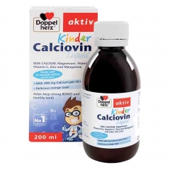 Doppelherz Calciovin Liquid 200ml - Giúp xương chắc khỏe phòng ngừa loãng xương