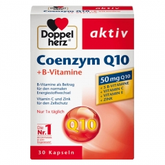 Doppelherz Coenzym Q10 30 viên - Viên uống tăng cường sức khoẻ tim mạch