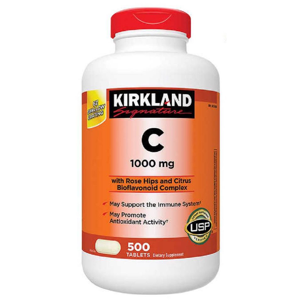 Kirkland Viên Uống Bổ Sung Vitamin C 1000mg 500 Viên