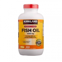 Kirkland Viên Uống Dầu Cá Signature Fish Oil 1000mg 400 viên