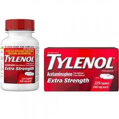 Viên uống giảm đau hạ sốt Tylenol Acetaminophen 500mg 225 viên
