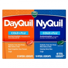 Viên giảm ho và cảm cúm Vicks DayQuil & NyQuil Severe 48 viên