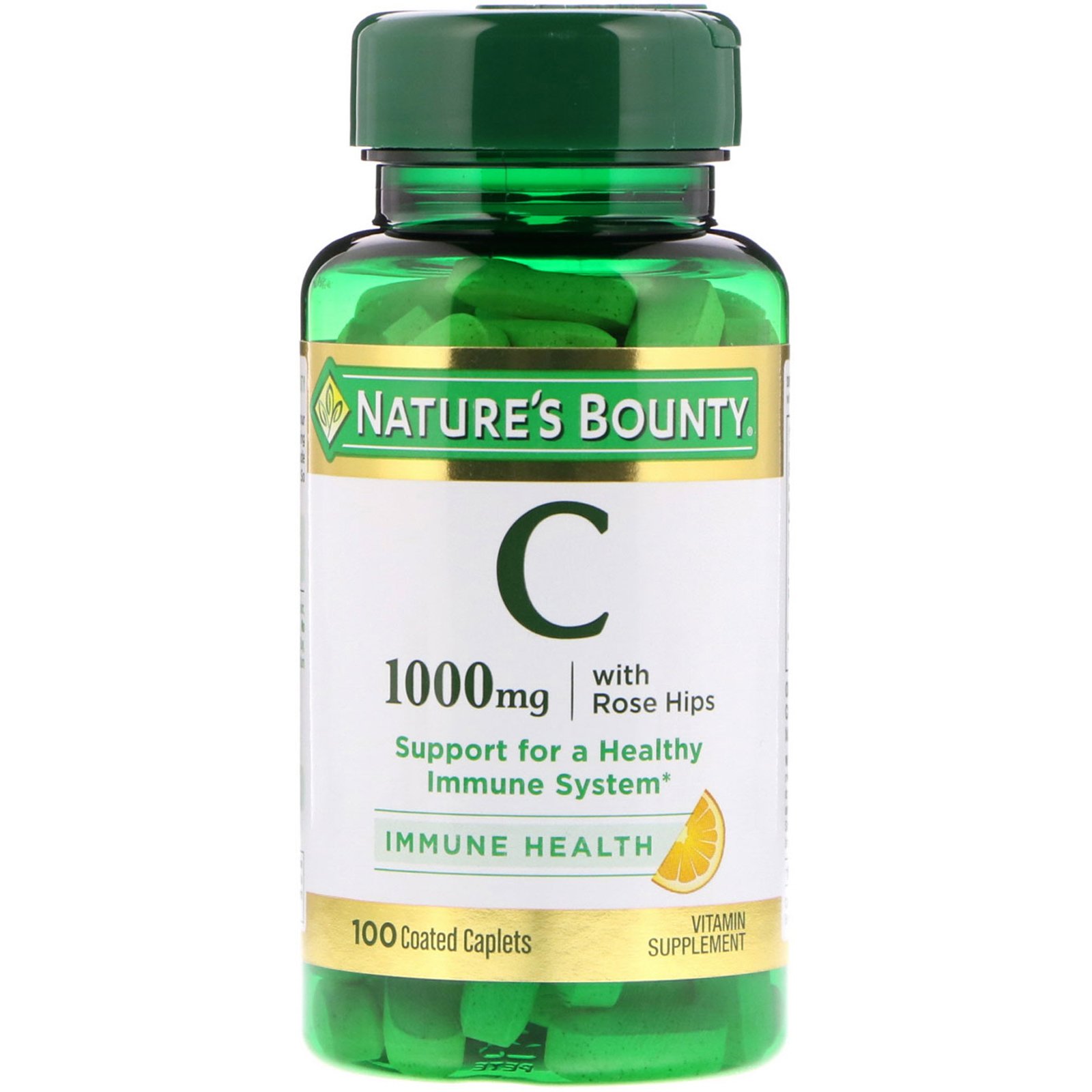 Viên Uống Nature's Bounty Vitamin C Immune Health 1000mg 100 Viên