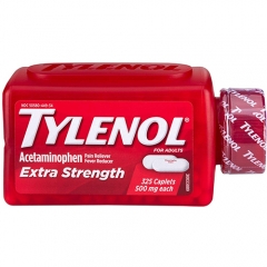 Tylenol Extra Strength Acetaminophen 500mg 325 viên - Viên giảm đau & hạ sốt.