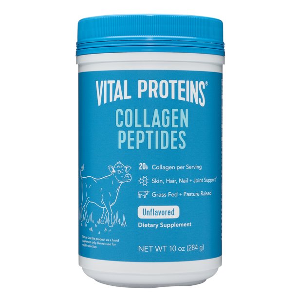 Bột Collagen Thủy Phân Từ Động Vật Vital Proteins Collagen Peptides Unflavored 284g của Mỹ