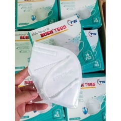 Khẩu trang y tế kháng khuẩn 5 lớp BUSH TS95 (10 cái / hộp )