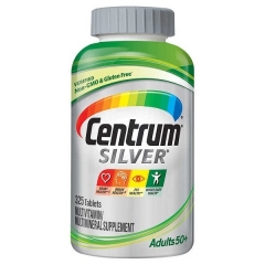 Centrum Silver Multivitamin for adults 50+: Viên bổ sung vitamin và khoáng chất cho người lớn trên 50 tuổi, 325 viên