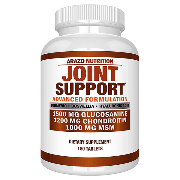 Arazo Nutrition Joint Support Glucosamine Chondroitin MSM 180 Viên - Hỗ Trợ Sức Khỏe Xương Khớp.
