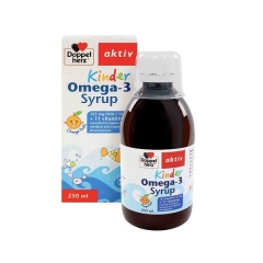 Doppelherz Kinder Omega 3 Syrup 250ml  - Tăng cường trí não cho trẻ