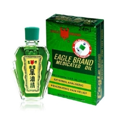 Dầu gió con ó Eagle Brand Medicated Oil Mỹ