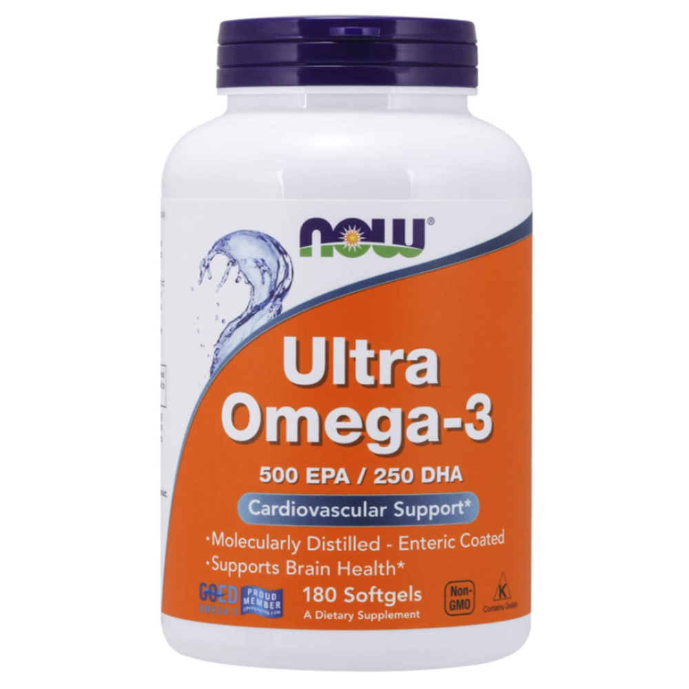 Viên Uống Bổ Sung Omega Now Ultra Omega-3 500 Epa/250 Dha, 180 Viên