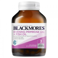 Blackmores Evening Primrose Oil + Fish Oil 1000mg 100 Viên - Viên Uống Tinh Dầu Hoa Anh Thảo Và Dầu Cá
