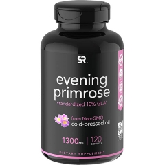 Viên uống tinh dầu hoa anh thảo Sports Research Evening Primrose Oil (1300mg) 120 viên của Mỹ