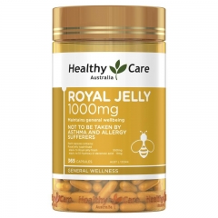 Sữa ong chúa của Úc Healthy Care Royal Jelly 1000mg 365 viên