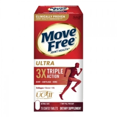 Schiff Move Free Ultra Triple Action 75 viên của Mỹ - Hỗ trợ xương khớp khỏe mạnh, dẻo dai