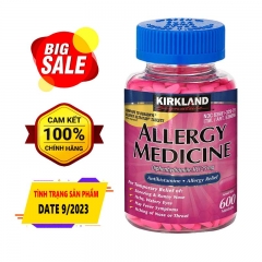 Kirkland Signature Chống dị ứng  Allergy Medicine 600 viên