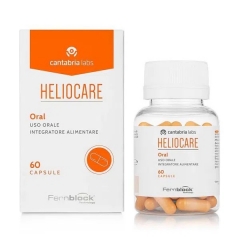 Heliocare Oral Capsules: Viên uống chống nắng tác dụng bảo vệ làn da từ trong ra ngoài, 60 viên.