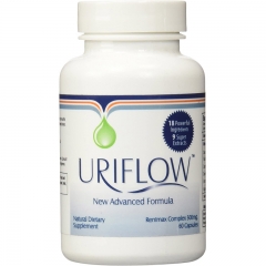 Uriflow Natural Treatment for Kidney Stones 500Mg: Viên uống ngăn chặn và hỗ trợ điều trị bệnh sỏi thận, 60 viên