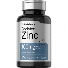 Viên uống bổ sung kẽm Horbaach Chelated Zinc 100mg 250 viên