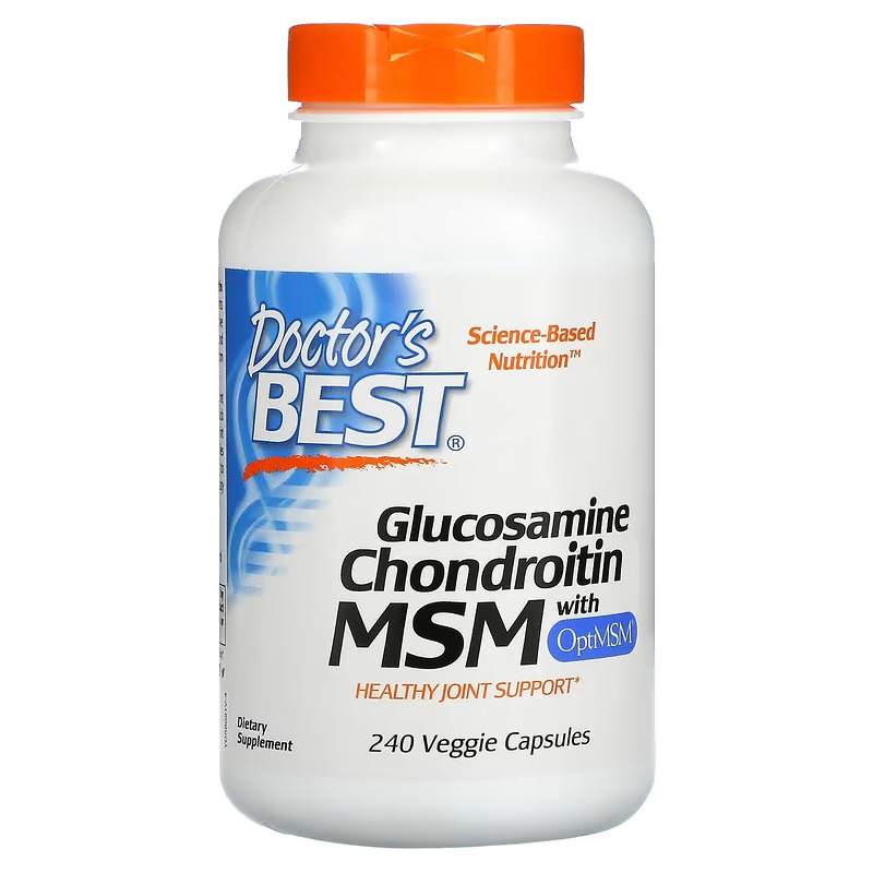 Hỗ trợ xương khớp Doctor's Best Glucosamine Chondroitin MSM 240 Viên Của Mỹ