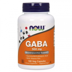 Viên Uống Giảm Căng Thẳng Thần Kinh, Giảm Stress Now Gaba 500mg 100 Viên Của Mỹ