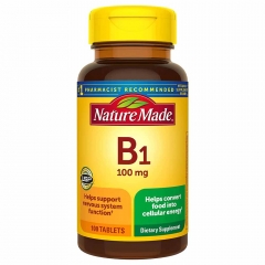 Viên Uống Bổ Sung Vitamin B1 Nature Made Vitamin B1 100mg 100 Viên Của Mỹ