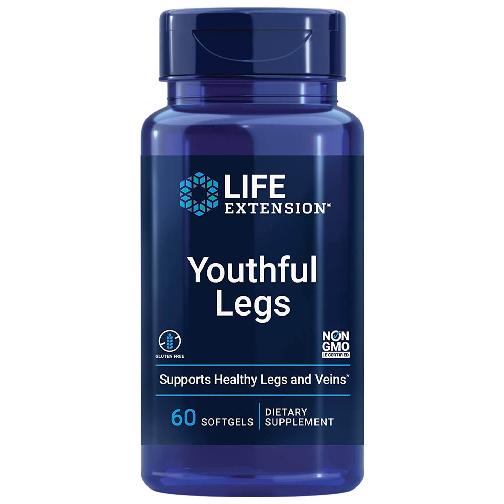 Viên Uống Cải Thiện Suy Giãn Tĩnh Mạch Chân Life Extension Youthful Legs 60 Viên