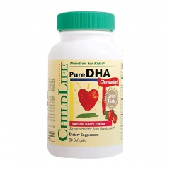 ChildLife Pure DHA 250 mg, 90 viên- Viên Bổ Sung DHA Tinh Khiết Dành Cho Bé Từ 6 Tháng Tuổi