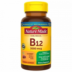 Viên Ngậm Nature Made Bổ Sung Vitamin B12 3000mcg 40 Viên Của Mỹ