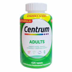 Centrum Adults Multivitamin 425 viên - Viên Uống Bổ Sung Vitamin Tổng Hợp Cho Người Dưới 50 Tuổi