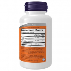 Viên Uống Chống Oxy Hóa Now NAC (N-Acetyl Cysteine) 600 mg with Selenium & Molybdenum 100 Viên