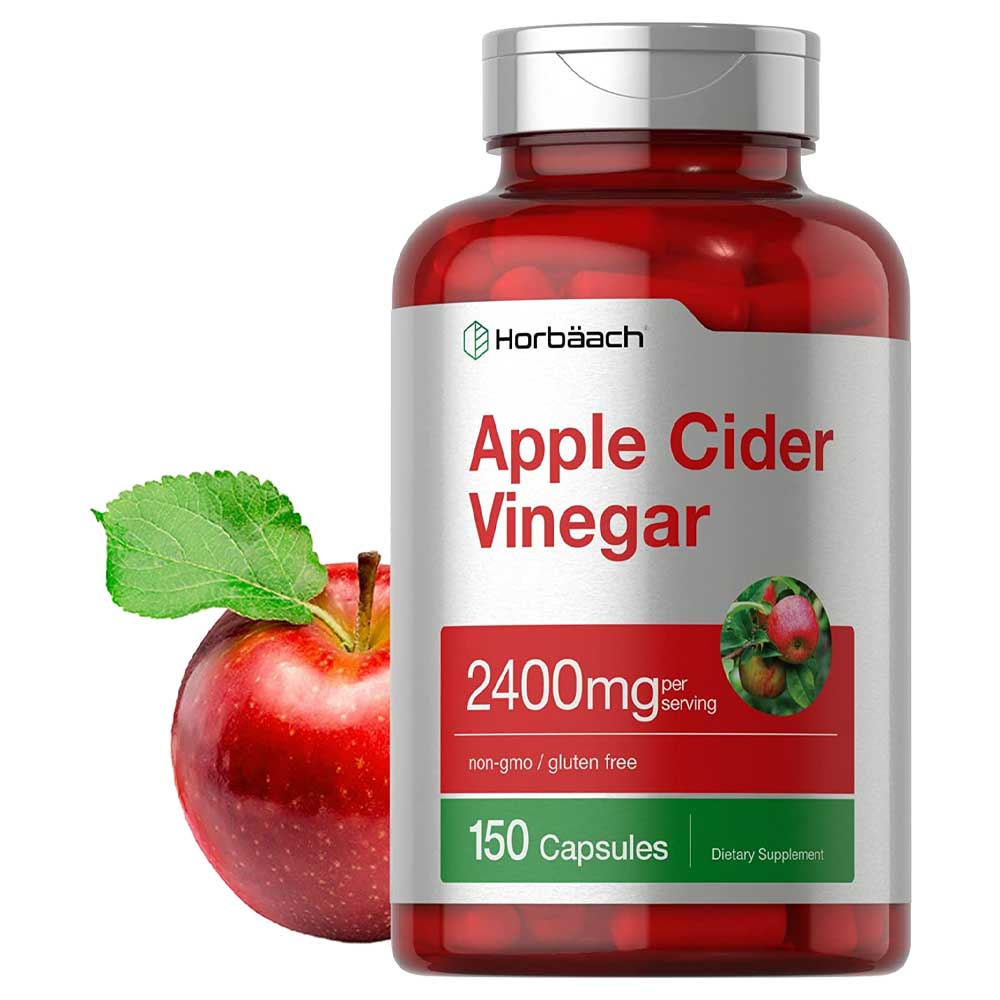 Viên Uống Giảm Cân Giấm Táo Hữu Cơ Horbaach Apple Cider Vinegar 2400mg 150 Viên