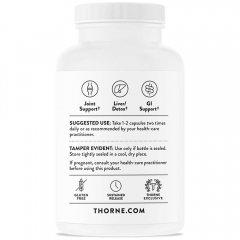 Viên Uống Hỗ Trợ Xương Khớp, Cải Thiện Đau, Cứng Khớp Thorne Curcumin Phytosome 500mg Sustained Release 120 Viên