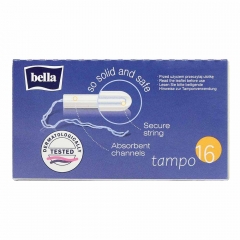 Băng Vệ Sinh Dạng Ống Nén BELLA Tampo Regular 2G Hộp 16 Nhập Khẩu Pháp