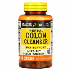Viên Hỗ Trợ Chức Năng Đại Tràng Mason Natural Colon Herbal Cleanser 100 Viên Từ Mỹ