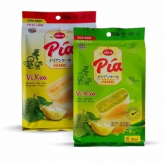 Bánh Pía Mini Chay - Đậu Xanh, Sầu Riêng Túi 6 Bánh