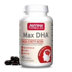 Jarrow Formulas Max DHA 180 viên - Tăng cường trí nhớ, bổ mắt, bổ não, cung cấp DHA cho trẻ, giúp trẻ thông minh