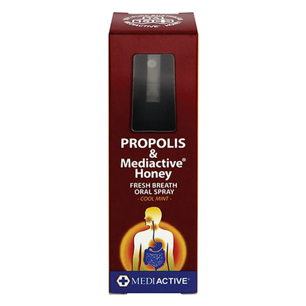 Xịt Họng Keo Ong Mediactive Propolis & Honey Spray 25ml