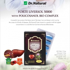 Viên Uống Bổ Gan Dr. Natural Forte Liversol 50000 With Policosanol Bio Complex