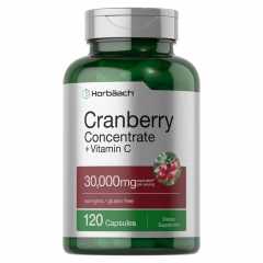 Viên Uống Hỗ Trợ Cải Thiện Sức Khỏe Đường Tiết Niệu Horbaach Cranberry Concentrate + Vitamin C 120 Viên