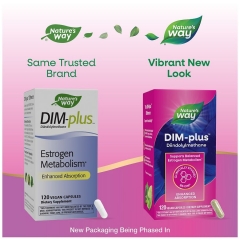 Nature's Way Dim-Plus Estrogen Metabolism 120 viên - Chuyển hóa và cân bằng Estrogen trong cơ thể.