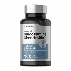 Horbaach Glucosamine Chondroitin with MSM & Turmeric 4050 mg 180 viên - Viên uống hỗ trợ xương khớp 